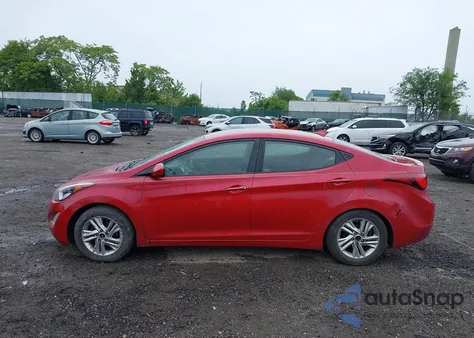 2015 Hyundai Elantra Se z USA, uszkodzony, nr VIN KMHDH4AE6FU420161